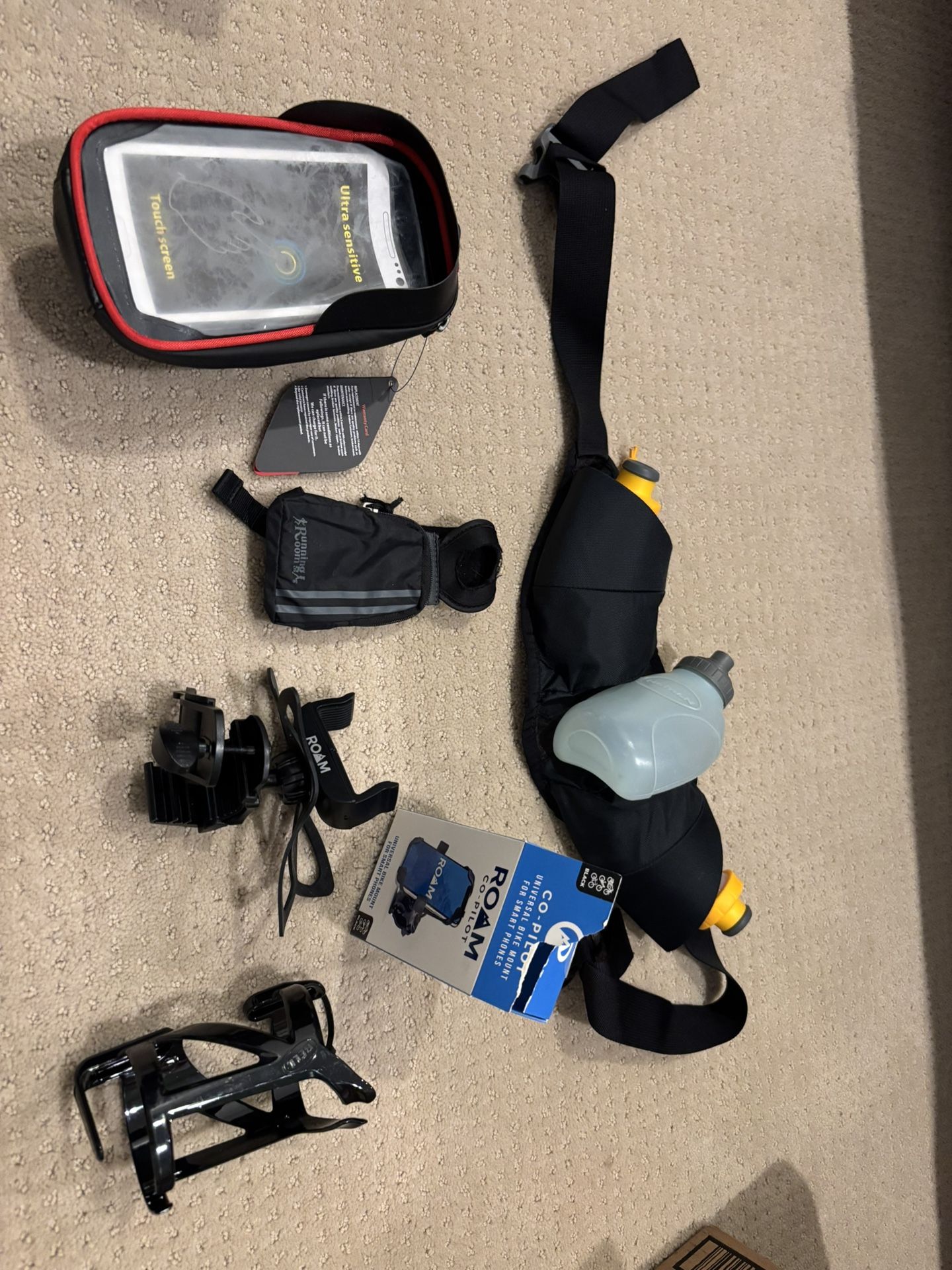 Misc running and cycling assessories