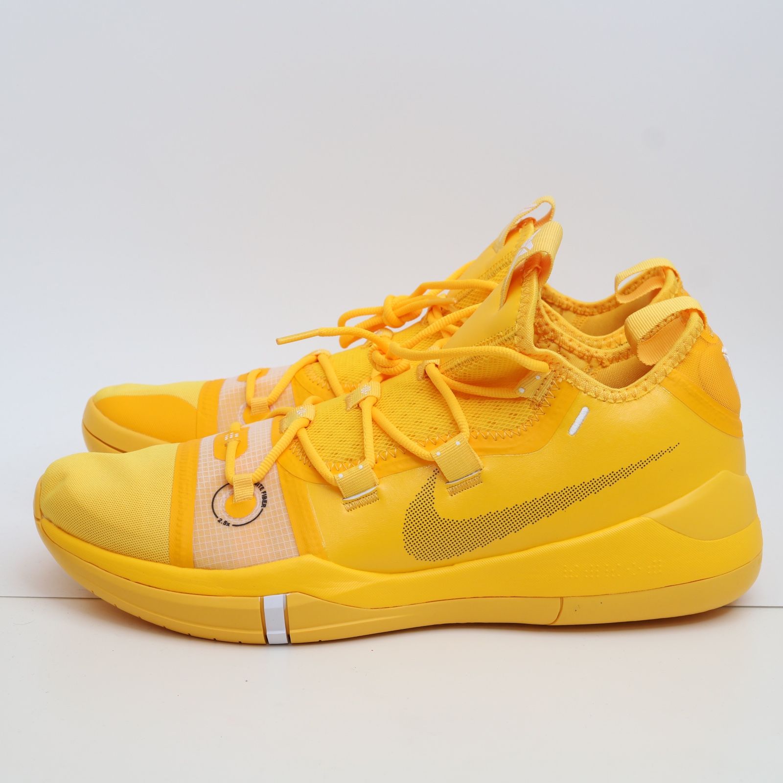 (Available in 12 and 13) Nike Kobe Bryant AD TB Promo Mens Basketball Shoes AT3874-700 Yellow White