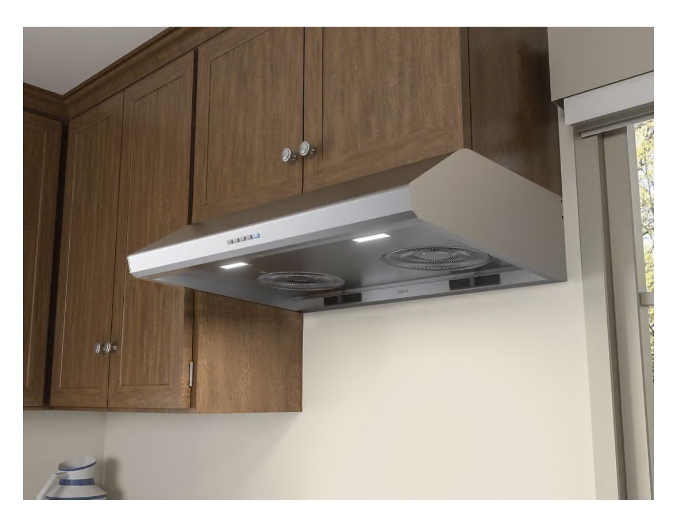 Zephyr Hurricane 36'' 695 CFM Under Cabinet Range Hood AK2536CS - Ultimate Kitchen Ventilation