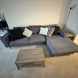 Gray Couch 120”