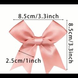 White Ribbon Bows For Crafting Or Decor