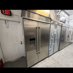 🔥 MASSIVE PRICE DROP! NEW 2025 JENNAIR RISE 42” FRIDGE 🔥 Price: $8,199 Description: The ultimate kitchen upgrade just got more affordable! 🚨 We are