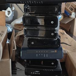 Lot of modems