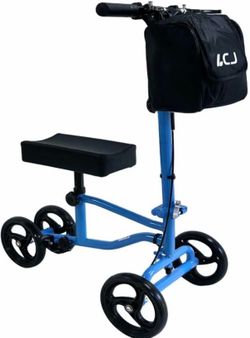 Medical transport knee walker scooter brand new hand brake