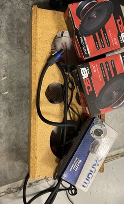 Checherro brand new speakers wires tweeters