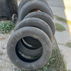 Tire From A Silverado And Toyota Rev 5