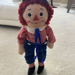 Vintage Raggedy, Andy Doll