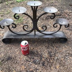 Wrought Iron Candleholder
