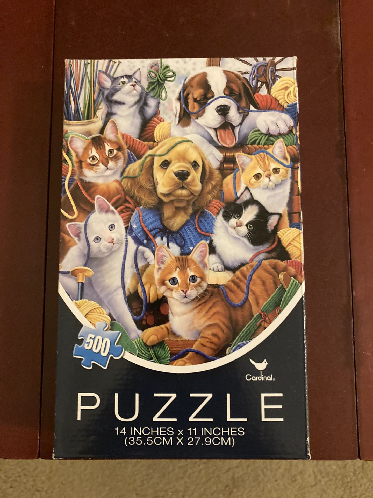 500 Piece Dogs & Cats Puzzle 