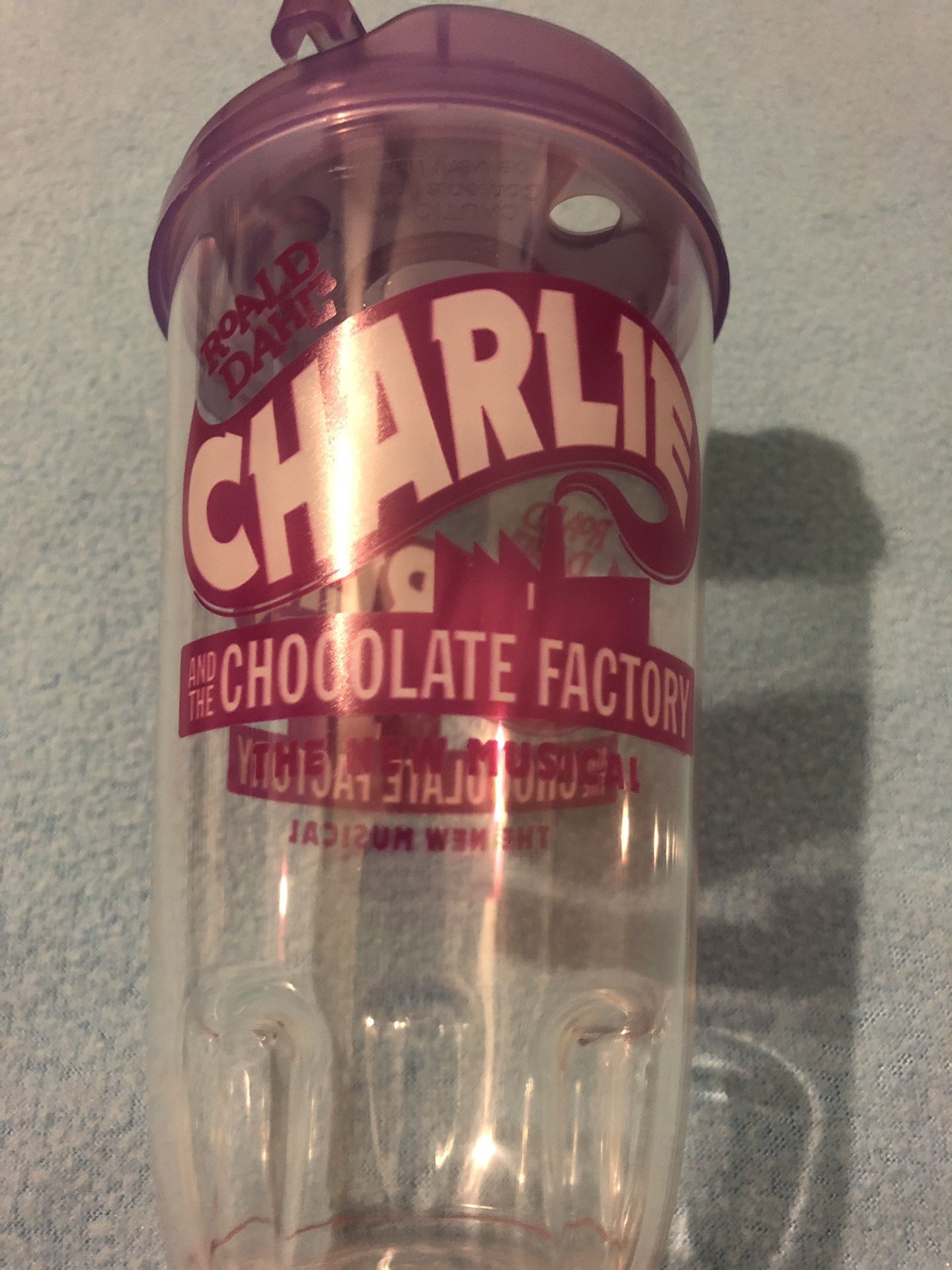 Charlie and the chocolate factory cup broadway playbill