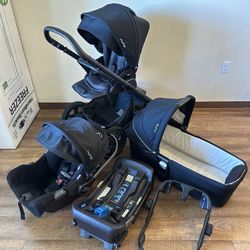 Nuna Mixx2 Next Stroller With Bassinet And Car Seat 