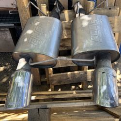 Borla S Type Mufflers 2011-2013 Mustang 