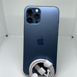 Apple iPhone 12 Pro Max 128gb Pacific Blue Unlocked