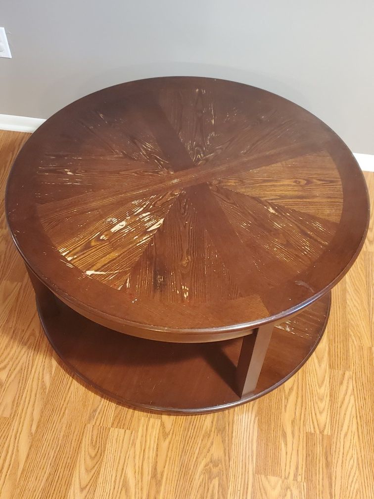 Lazy Susan coffee table