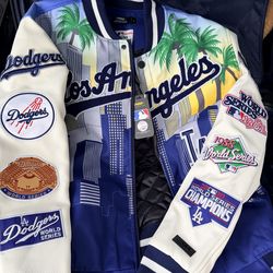 LA dodgers bomber jacket