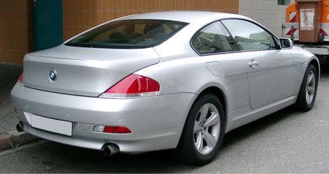 BMW 650 rear bumper