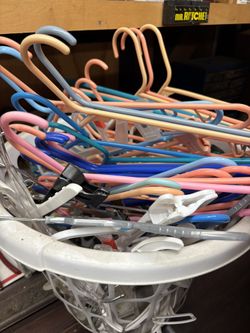 Clothes hanger And Clothes Basket