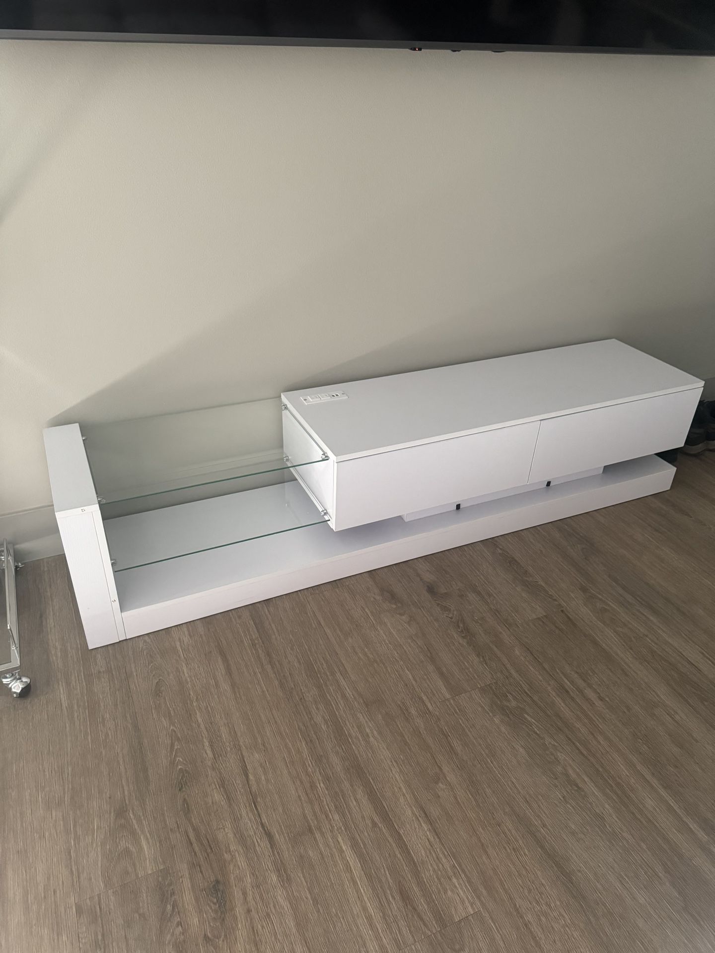 White TV Stand