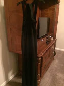 Formal long black dress