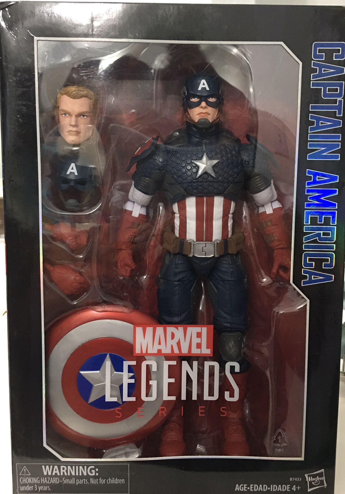 12 inch marvel legends series Iron man & Captain America