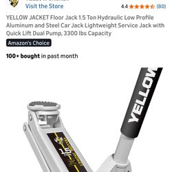 1.5 Ton Aluminum Low Profile Floor Jack