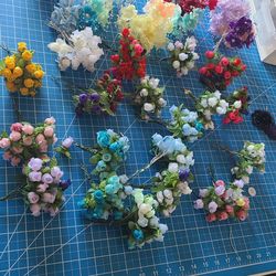 Huge Silk Flower Bundle – 635 Pieces (Perfect for Business Use)