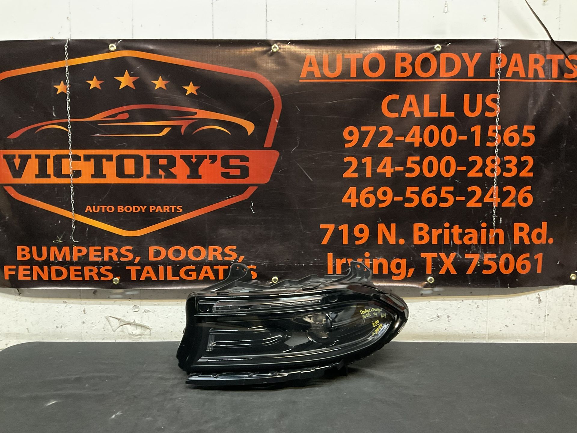 DODGE CHARGER 2022-2024 LH HEADLIGHT OEM