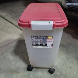 DOG FOOD CONTAINER