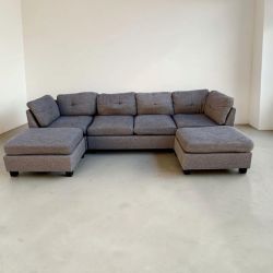 Grey Modular Sectional Sofa 🚚 DELIVERY AVAILABLE
