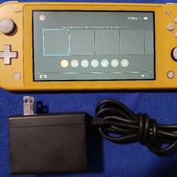 Nintendo Switch Lite Console With Charger