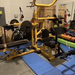 Powertec Home gym W/weights 