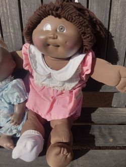 Cabbage Patch Kids Doll with Brown Yarn Hair