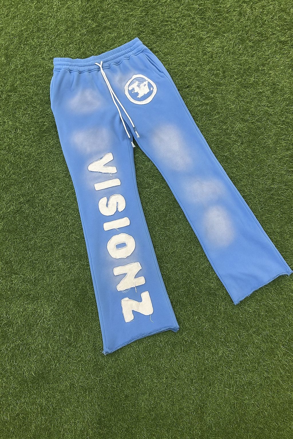 BLUE Y2K PANTS