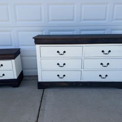 Dresser And Night Stand
