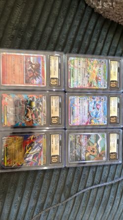 Six Pokemon Slabs. All CGC Pristine Japanese