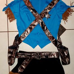 Cowgirl costume Size Small