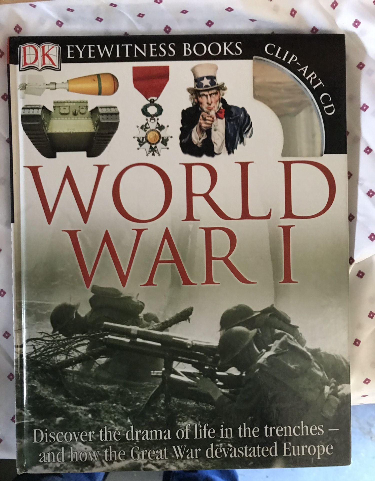 World War 1 Eyewitness Books And Clip-art Cd