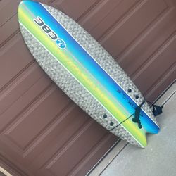 California Board Company 5'8 Sushi Soft Surfboard 