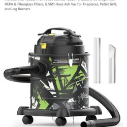 Brand New Ash Vacuum For Pellet Smokers Log Burners 