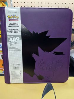 Elite Gengar 12-Pocket Zippered PRO-BINDER