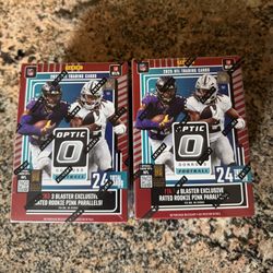 2025 Pink Parallells Blaster Box 2 Pack