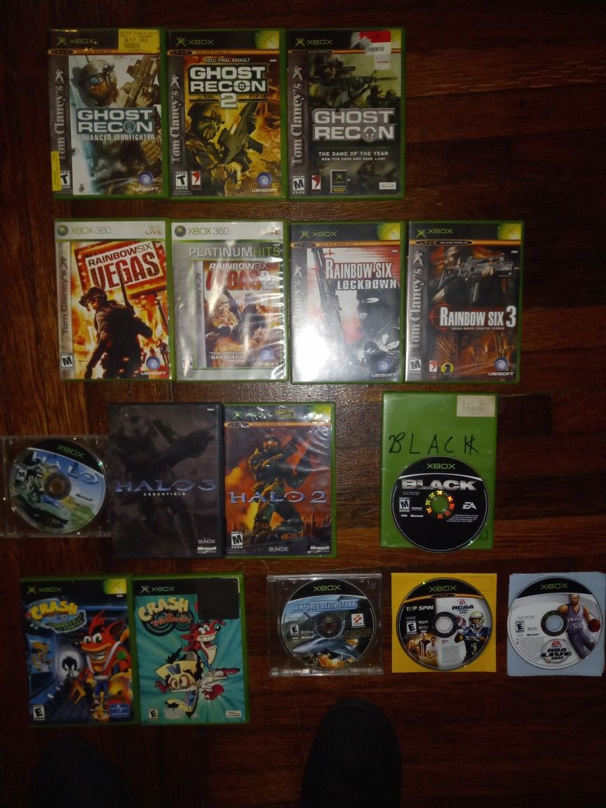 Xbox 360 Games Barely Used