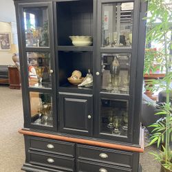 Black Hutch or Bookcase