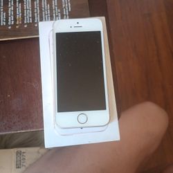 Iphone  5 Pink And White Preowned