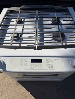 Slide in gas stove delivered installed