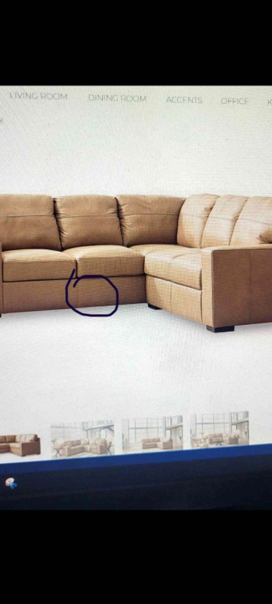 Sofa 2 piece sectional