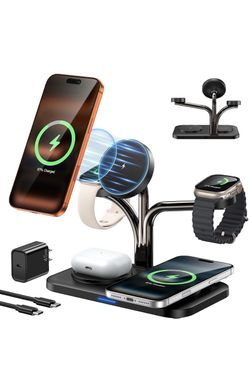 5 in 1 Apple phone charging station iPhone 12-17