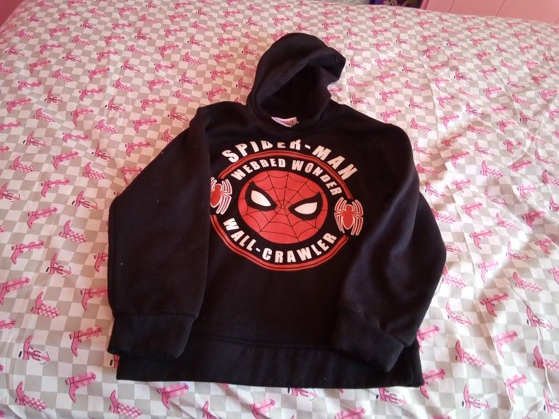 Marvel Spider Man Boys Hoodie Size 6
