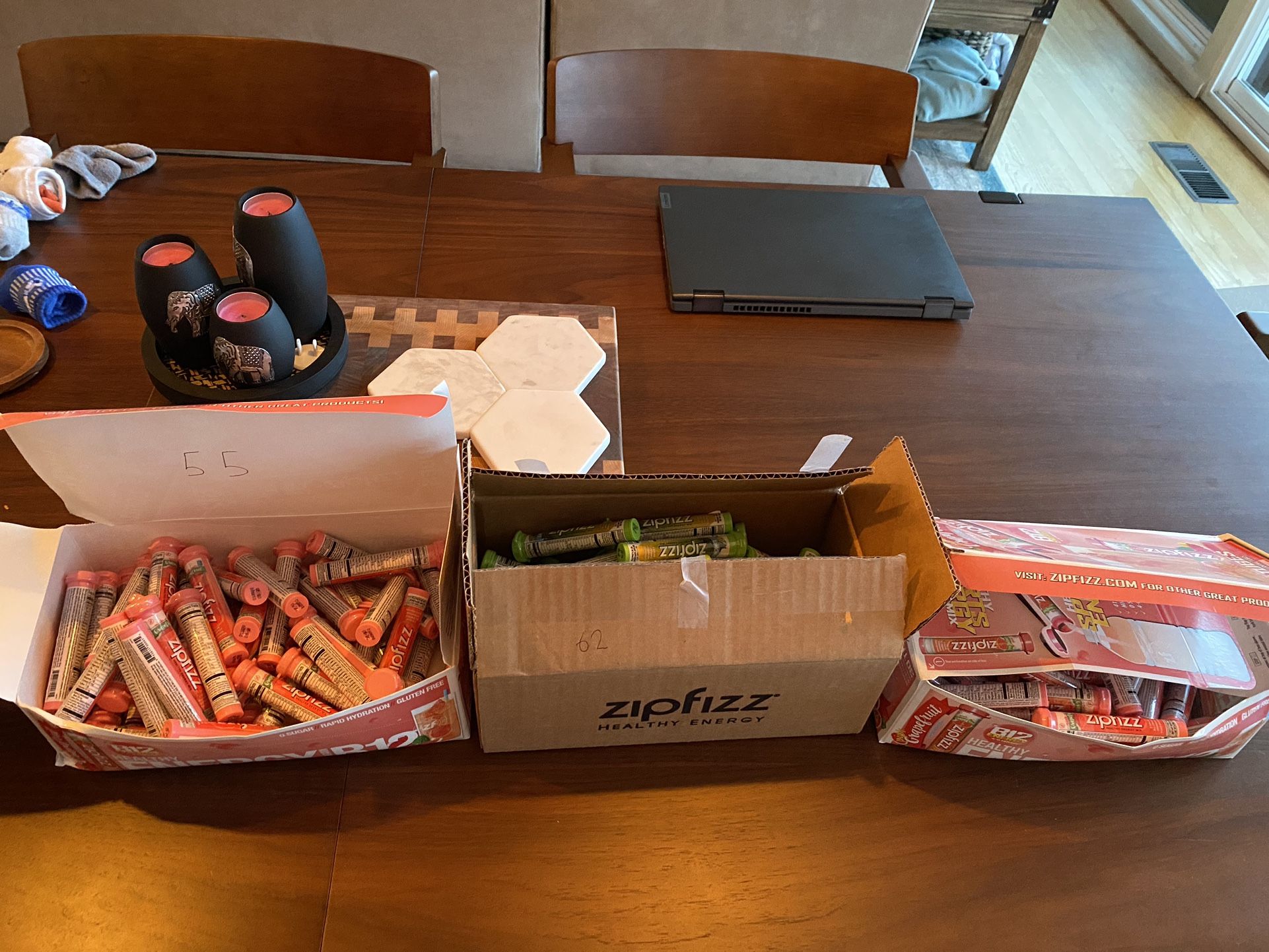 175 Zip Fizz - Healthy Energy (1) Grapefruit 2) lemon-lime)