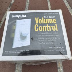 Volume Wall Mount Control $2